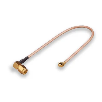 Антенный адаптер Uf.l-female (I P X) - 240мм -SMA-female угловой